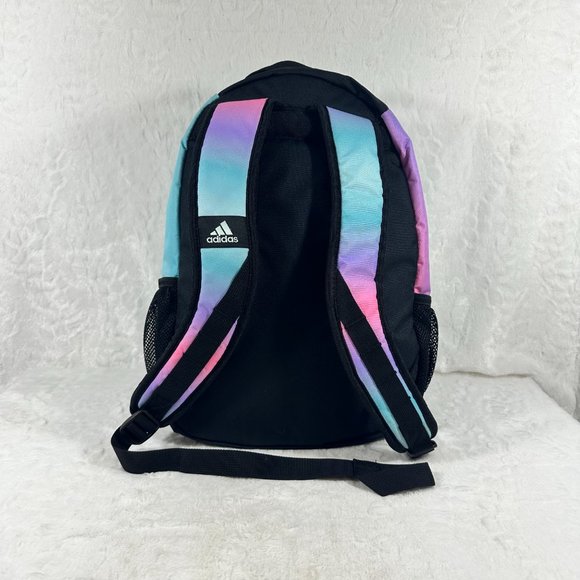 adidas Unisex Journal Backpack, Gradient Rose Tone pink/Black/Halo Mint Green - Picture 4 of 11